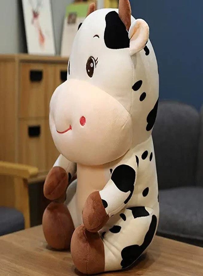 Babique Cow Smiley Plush Soft Toy Cute Kids Animal Home Decor Boys/Girls (25 cm) - Image 5